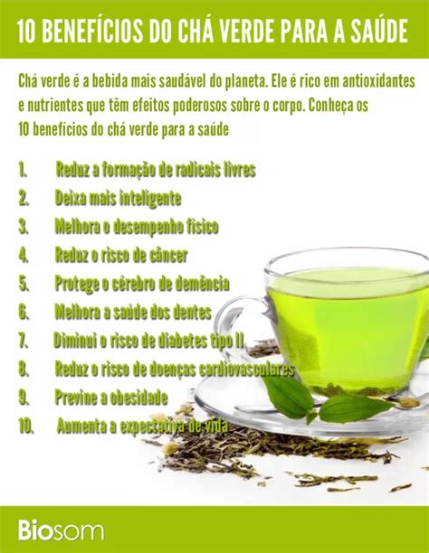 chá verde serve para quê